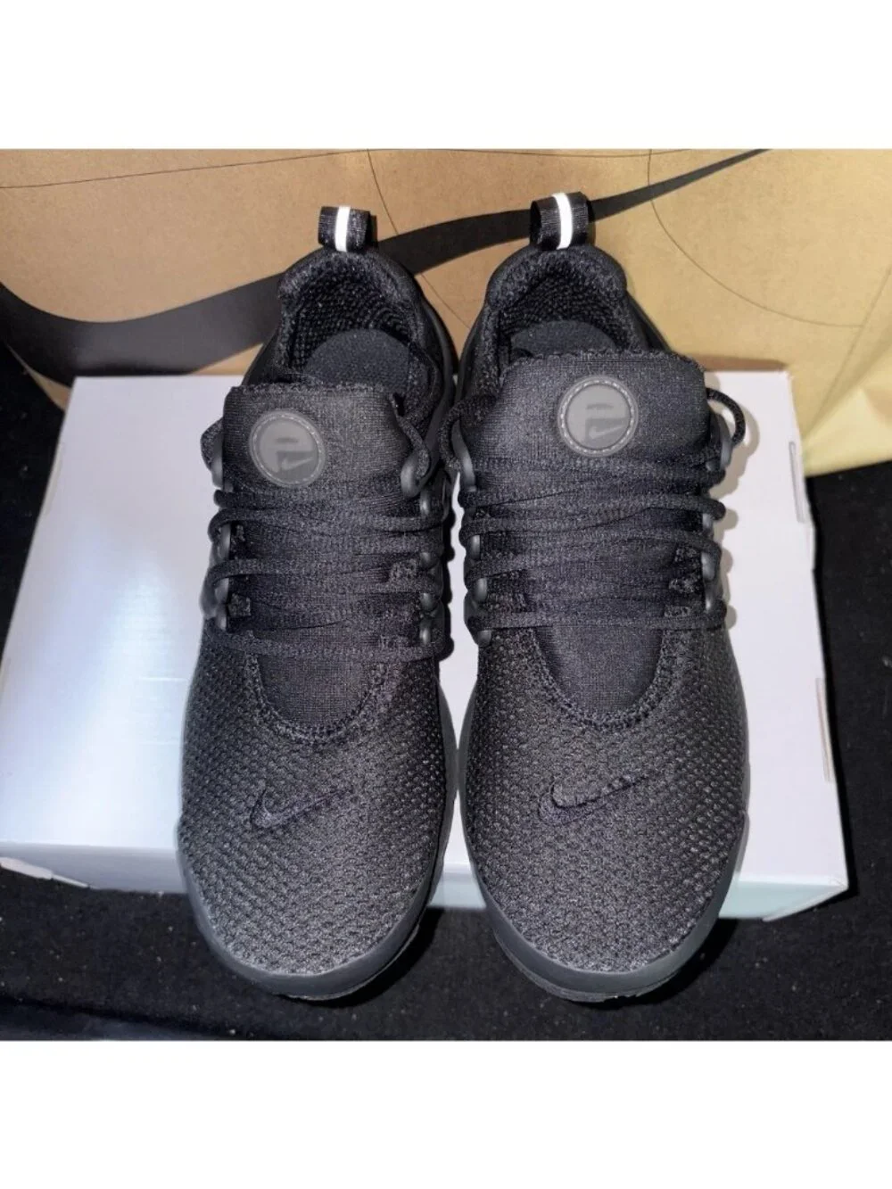NEW Nike Air Presto Nike By You Triple Black 846440-998 Women’s Size 7